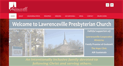 Desktop Screenshot of lawrencevillepresbyterian.org